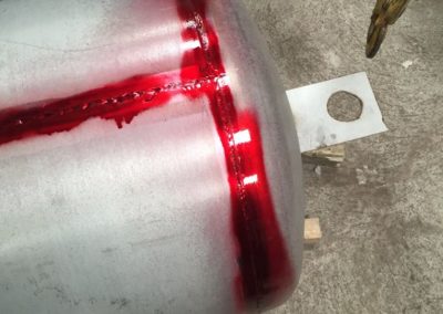 Prueba de tinta penetrante