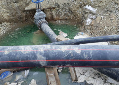 Trabajos en HDP en terreno